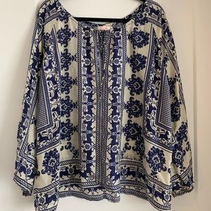 Beautiful Johnny Was Blouse. XL